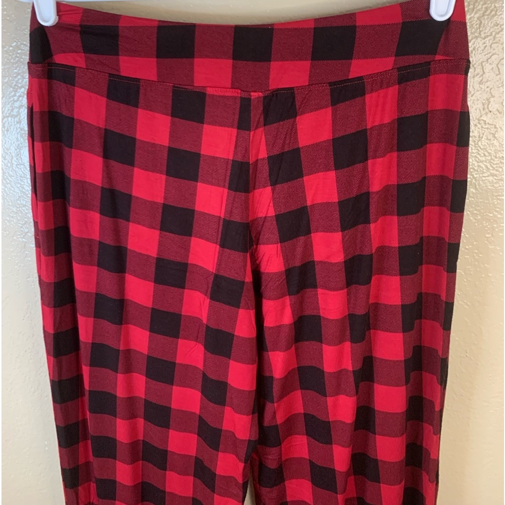 SOMA Cool Nights Plaid Knit Loungewear Casual Pajama Pants Size S - Picture 7 of 10